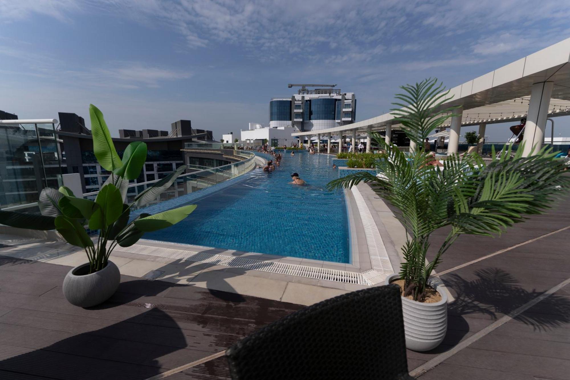 Studio With Private Beach Access At Palm Jumeirah Dubai Exterior foto